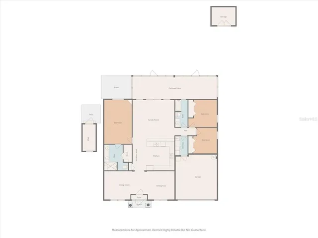 a picture of a floor plan
