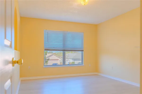 a view of small space with a window