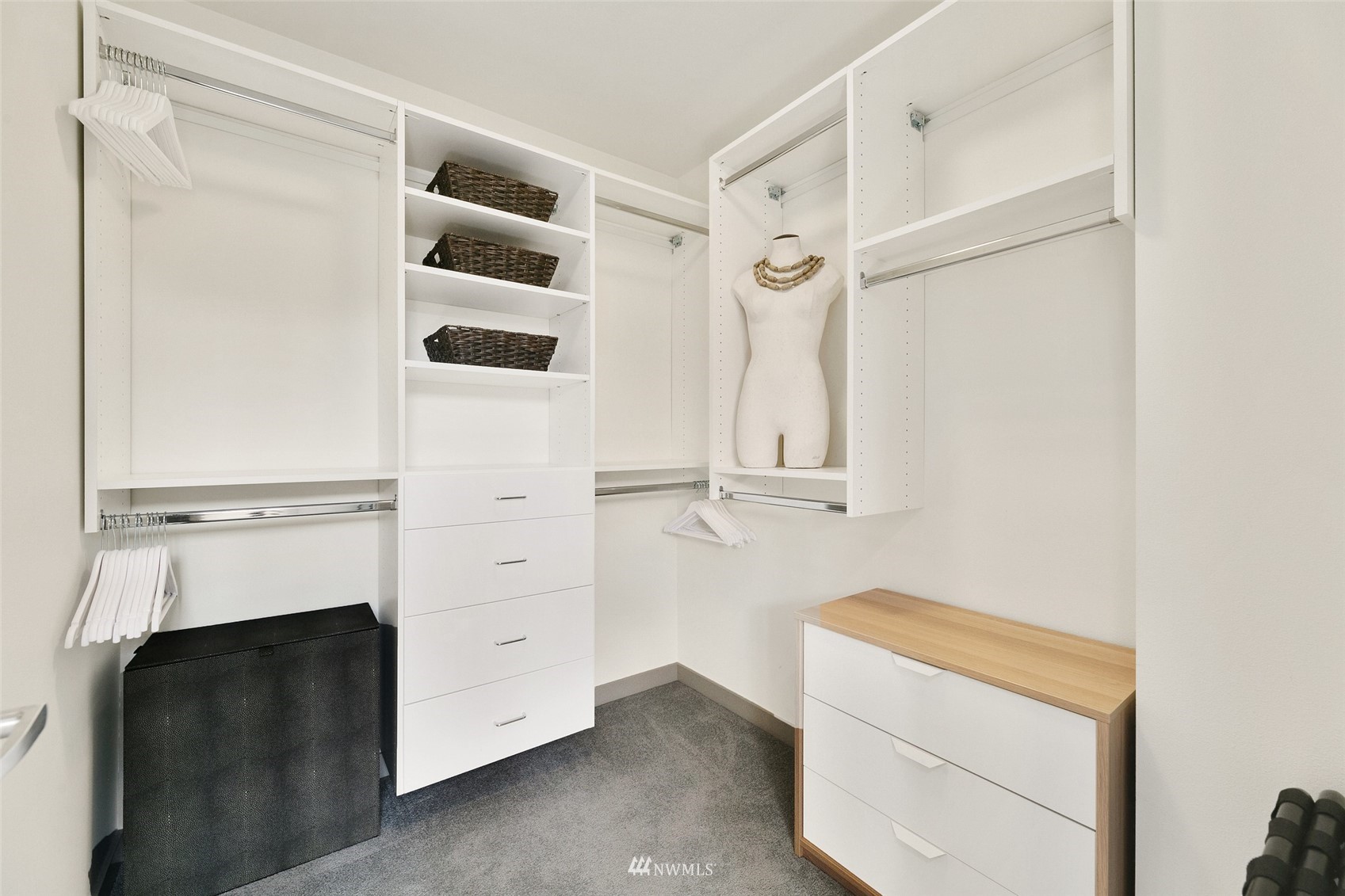 327 West Olympic Place, Unit F Seattle, WA 98119 - Photo 17 of 39 a utility room with closet dryer and washer