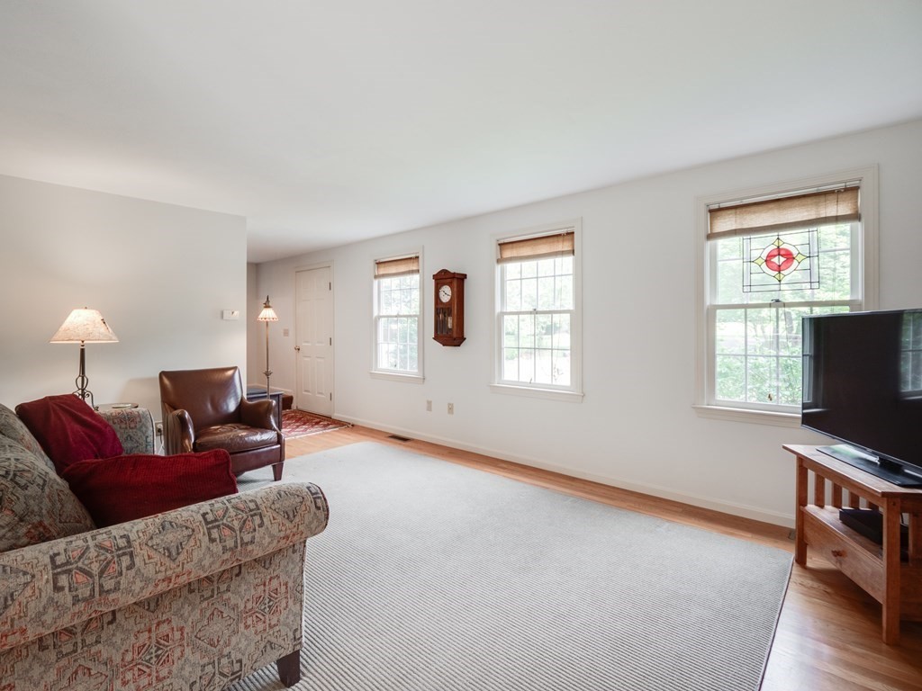 4 Crabtree Lane Shirley, MA 01464 - Photo 19 of 36 a living room with furniture and a flat screen tv