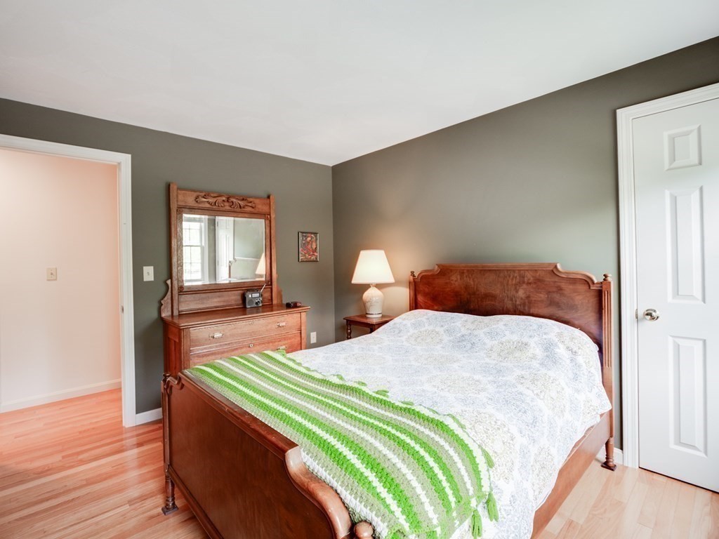 4 Crabtree Lane Shirley, MA 01464 - Photo 21 of 36 a bedroom with a bed and wooden floor