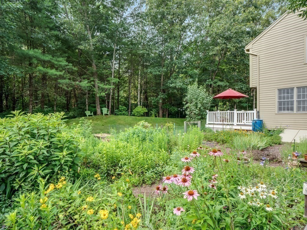 4 Crabtree Lane Shirley, MA 01464 - Photo 33 of 36 a view of a backyard with garden