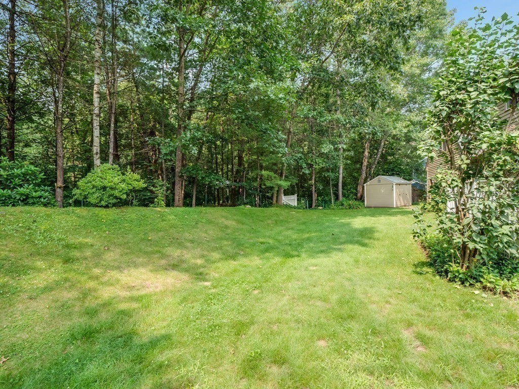 4 Crabtree Lane Shirley, MA 01464 - Photo 35 of 36 a backyard of a house with lots of green space