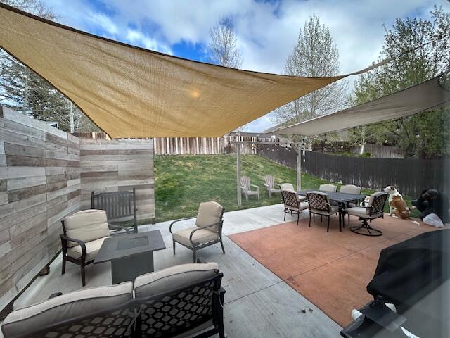 201 9th Street Bellevue, ID 83313 - Photo 16 of 23 Backyard patio
