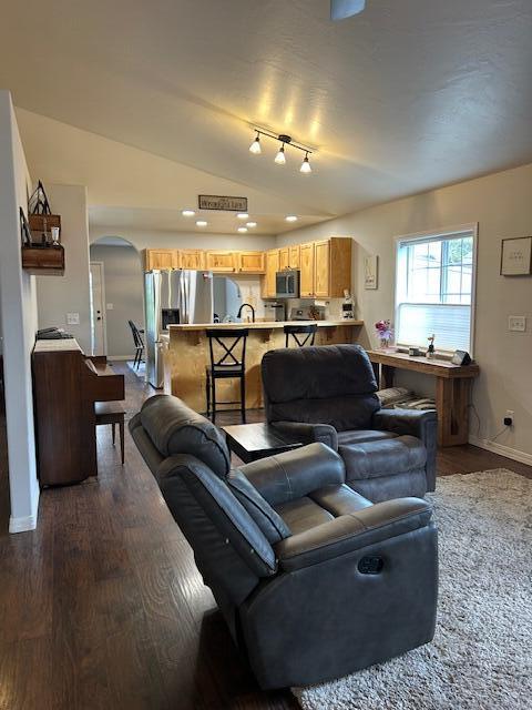 201 9th Street Bellevue, ID 83313 - Photo 3 of 23 Living Room looking into Kitchen
