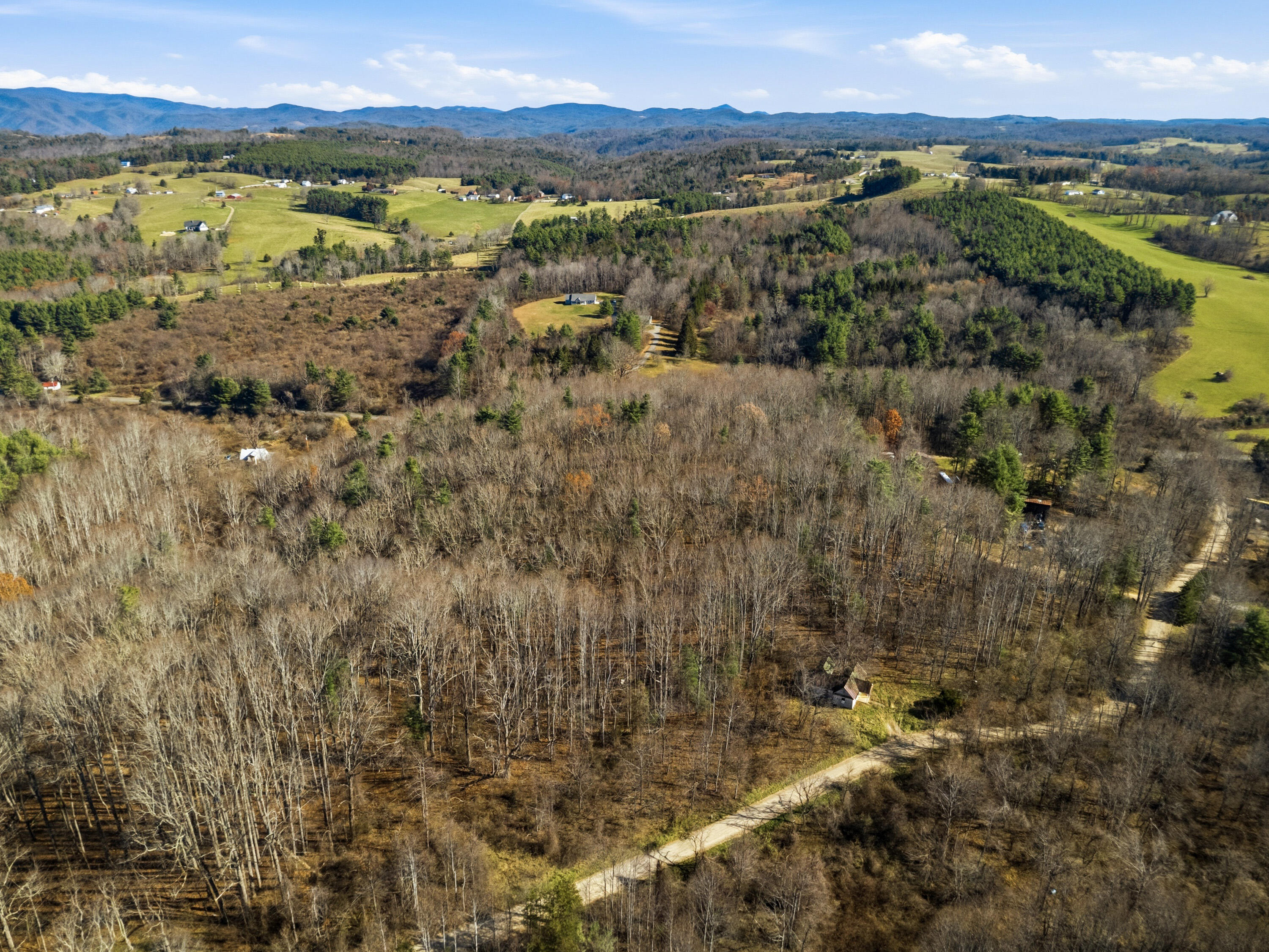 621 Wild Cherry Road Northeast Pilot, VA 24138 - Photo 20 of 21 a view of lake and mountain