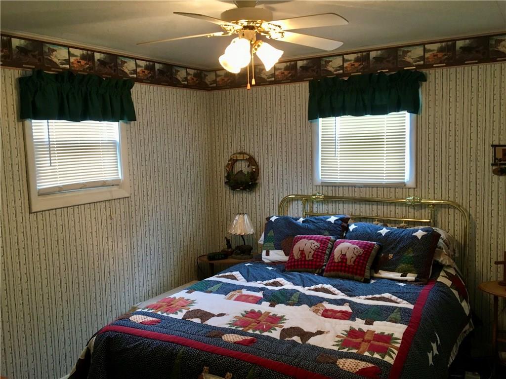662 Bean Farm Road Sheffield, PA 16347 - Photo 9 of 21 Master bedroom, Bed is included in sale of the property.