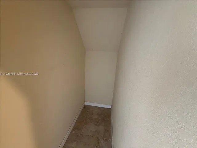 a view of a small space