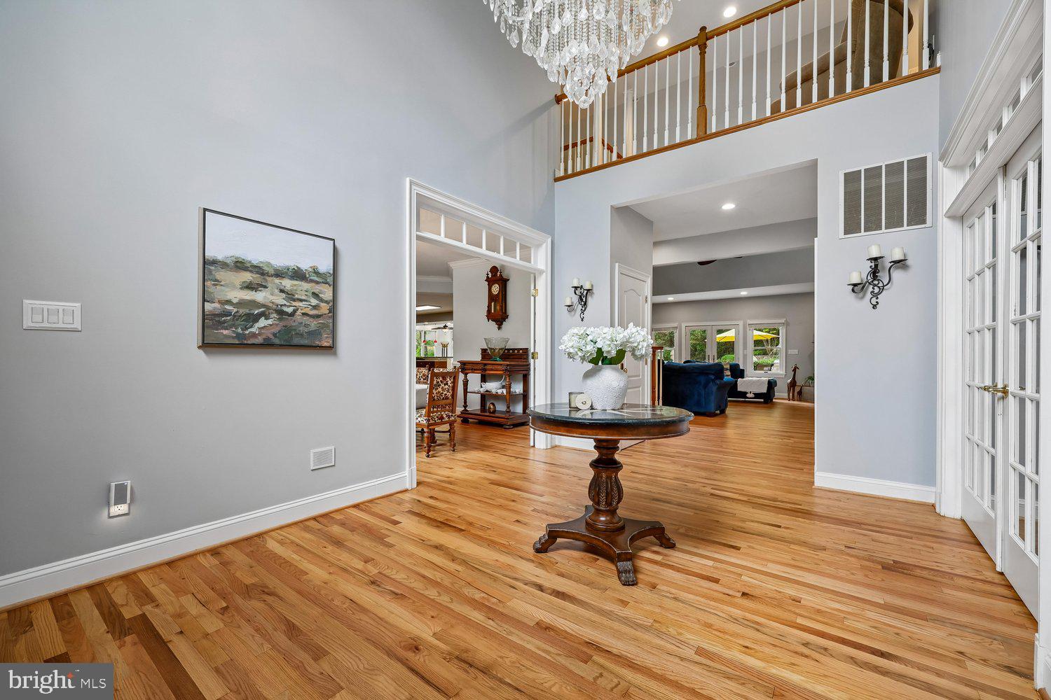 13120 Esworthy Road Potomac, MD 20854 - Photo 13 of 80 Soaring 2 Story Entryway