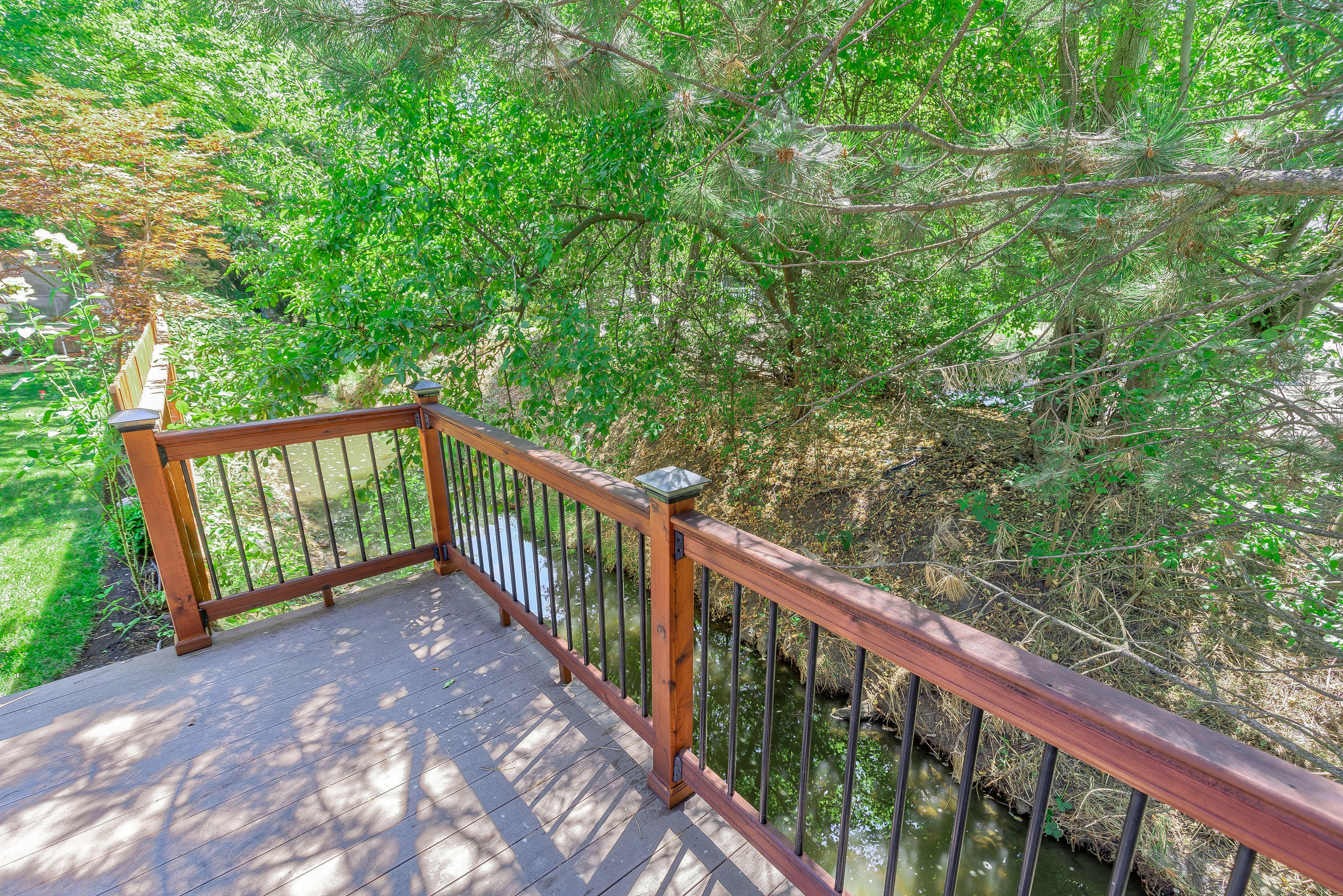 2572 Roberts Road Medford, OR 97504 - Photo 23 of 33 Deck Overlooks Larsen Creek