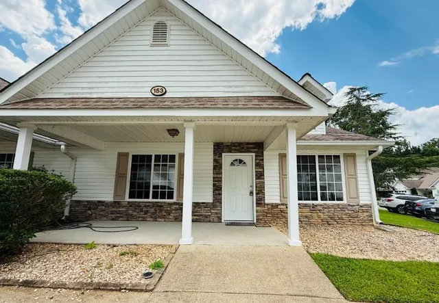 a view of a white house