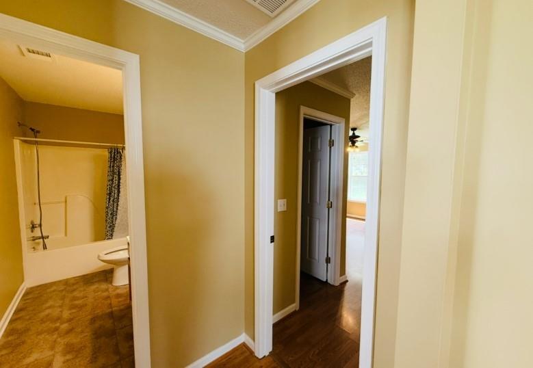 153 Crest Pointe Bremen, GA 30110 - Photo 8 of 20 a view of a bathroom from a hallway