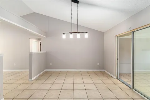 a view of a room and window