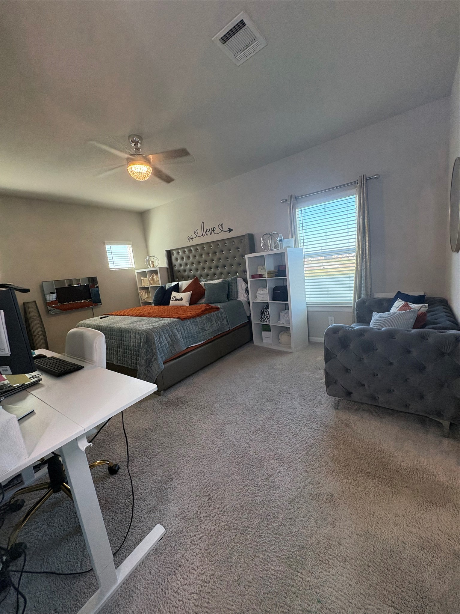 1239 Marvista Lane Rosharon, TX 77583 - Photo 26 of 50 a bedroom with furniture and a window