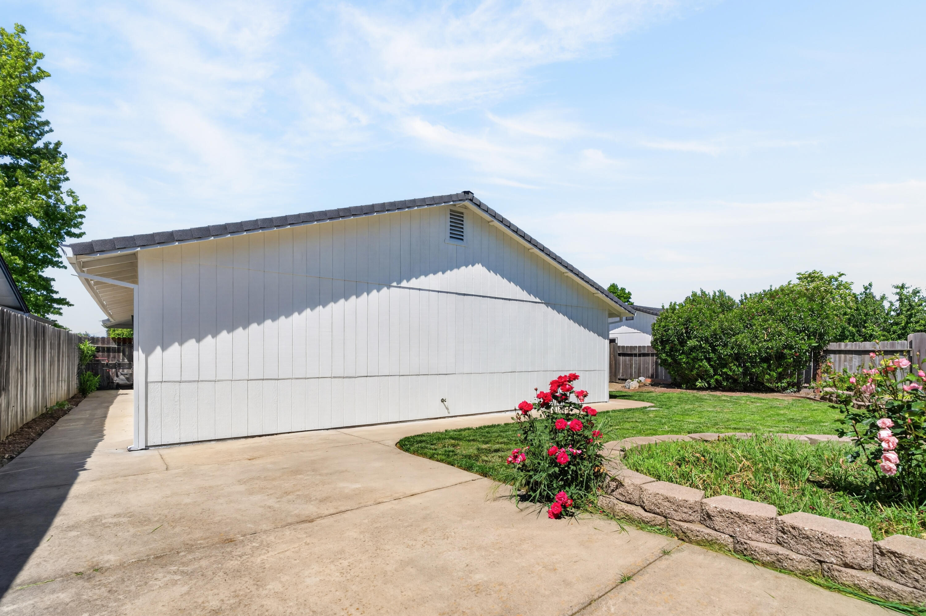 3733 Capricorn Way Redding, CA 96002 - Photo 21 of 22 a house view with a garden space