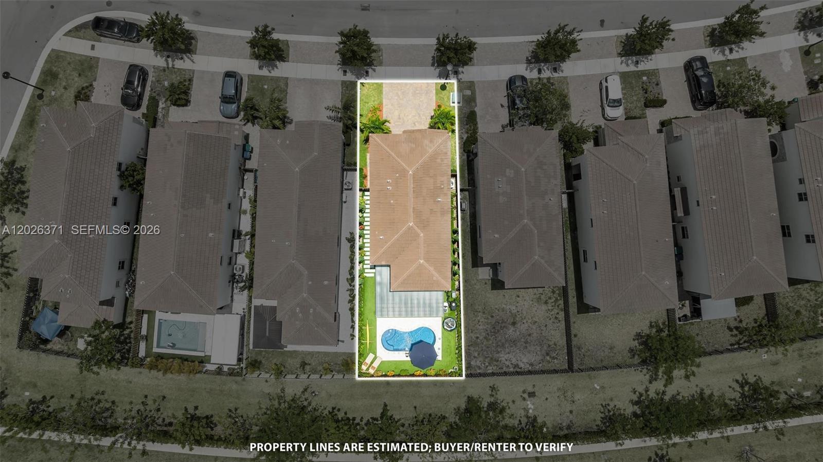 2273 Northwest 131st Circle Miami, FL 33167 - Photo 43 of 46 an aerial view of a residential houses with outdoor space and parking