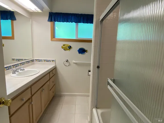 a view of outdoor space and deck