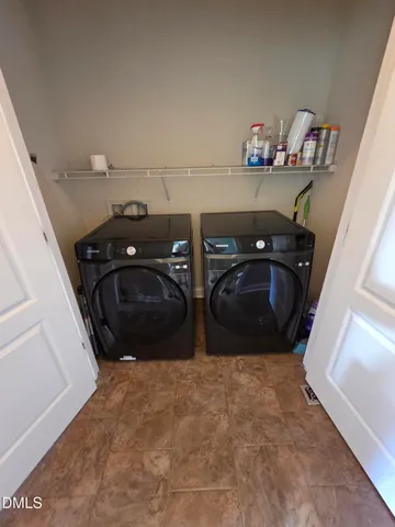 a view of water heater room