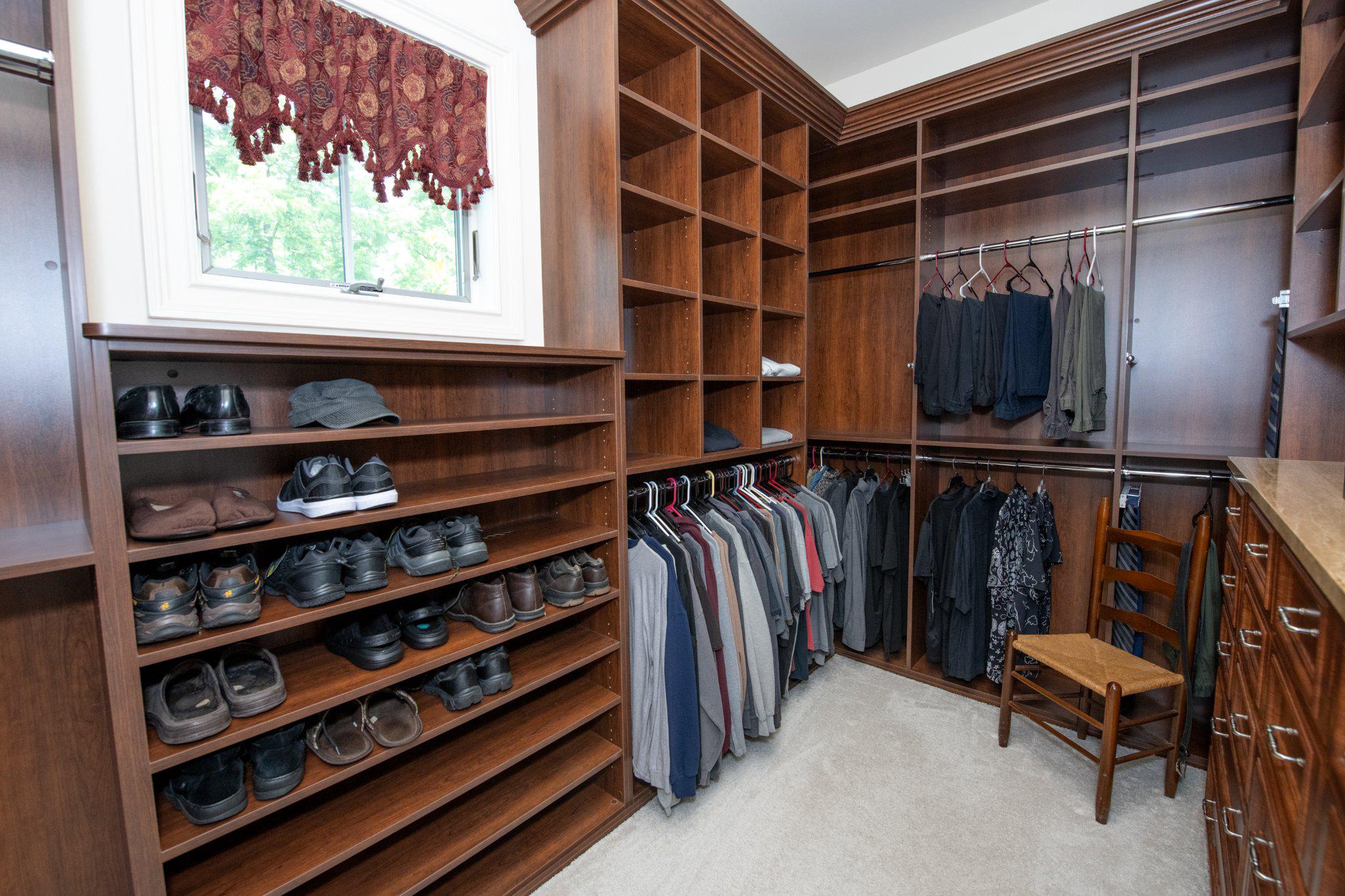 711 Moredon Road Jenkintown, PA 19046 - Photo 74 of 140 Main Bedroom men's side walk-in closet