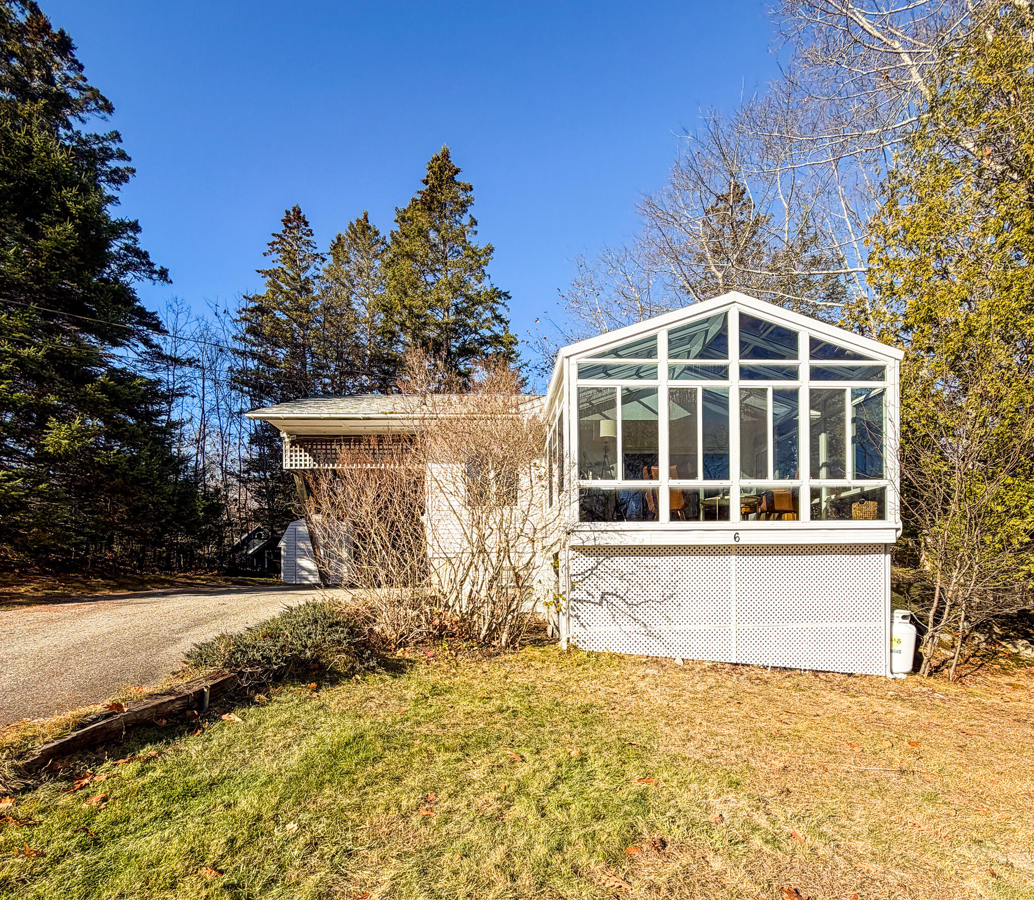 Front of house from road