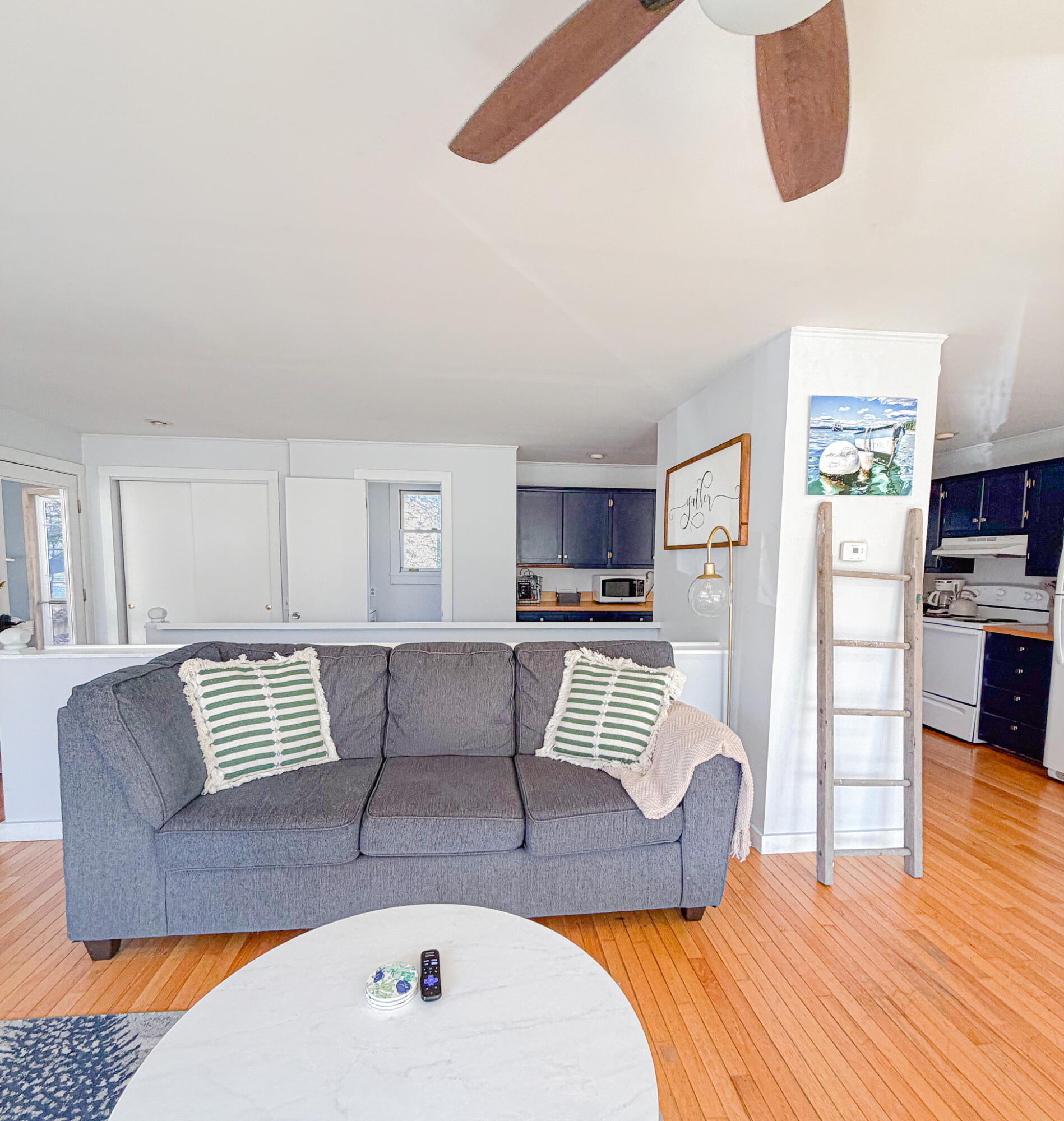 6 Nob Hill Road Hancock, ME 04640 - Photo 5 of 41 Living room looking to kitchen