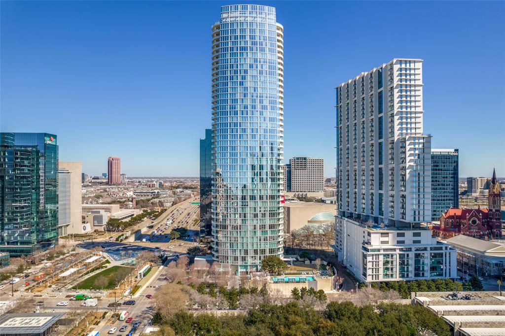 1918 Olive Street, Unit 701 Dallas, TX 75201 - Photo 40 of 40 a city view with tall buildings
