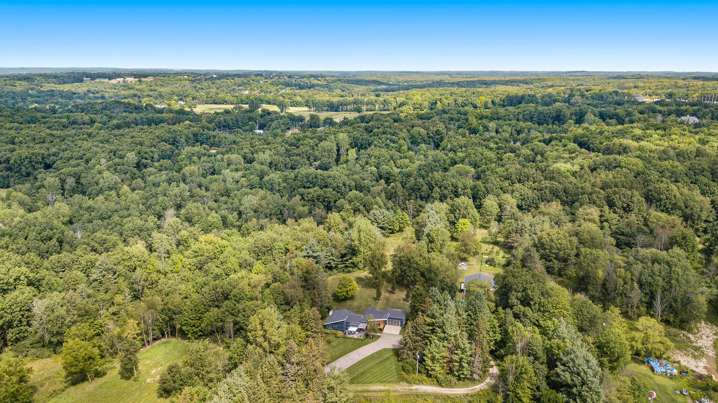 6809 2 Mile Road Northeast Ada, MI 49301 - Photo 42 of 53 6809-2MileRdAerial-3