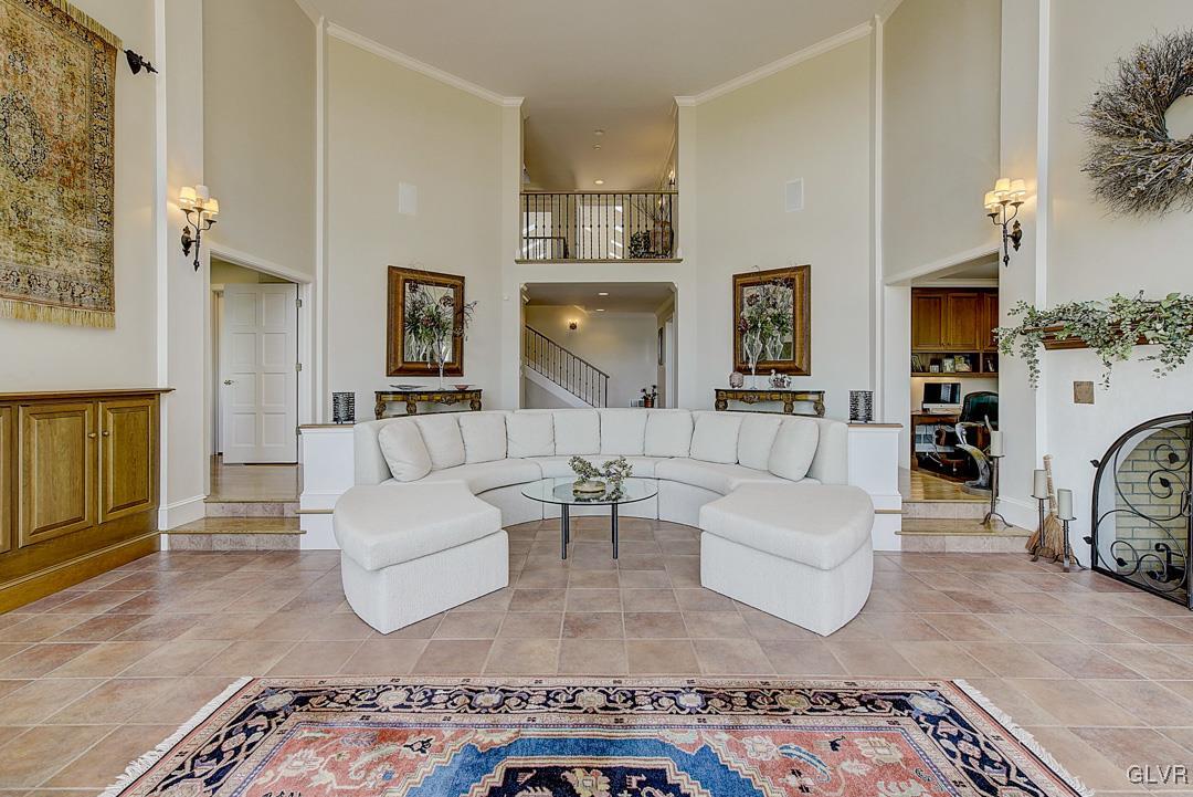 475 Rebers Bridge Road Reading, PA 19608 - Photo 8 of 30 a living room with furniture and a rug