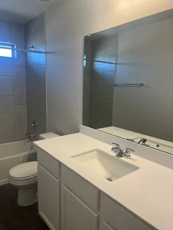 an empty room with an entryway