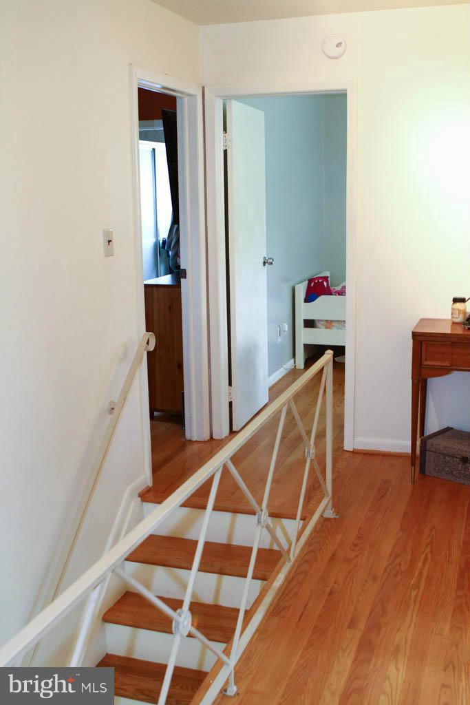 1203 Hillcrest Road Odenton, MD 21113 - Photo 22 of 30 Upper level hallway, hardwood floors