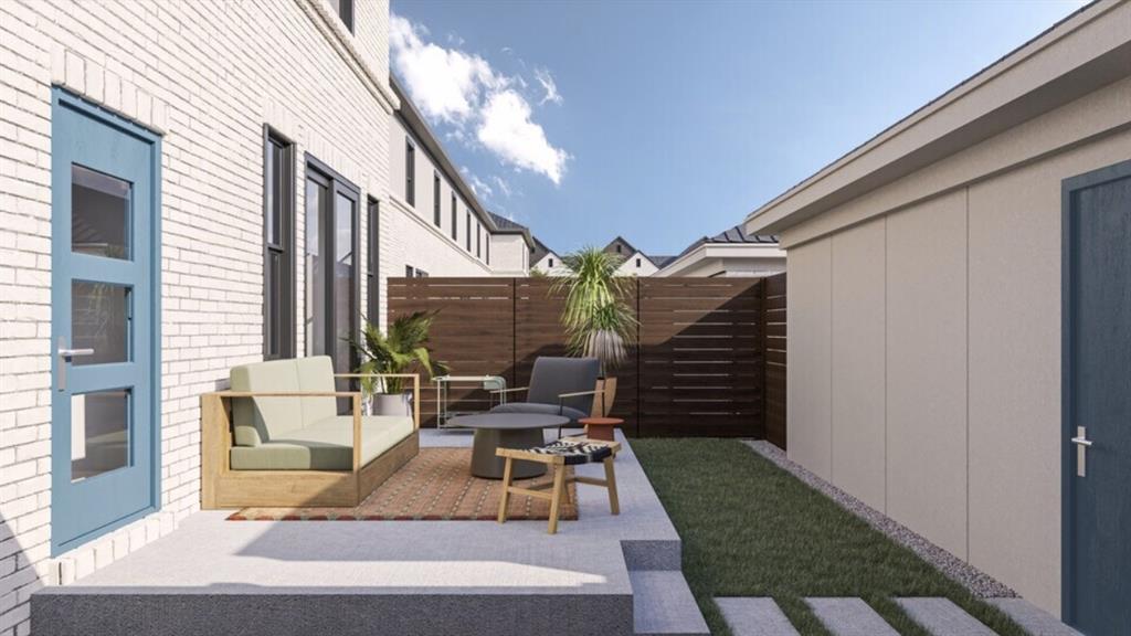 3591 Oxenfree Boulevard, Unit 3537 Frisco, TX 75035 - Photo 8 of 17 a view of backyard with seating space