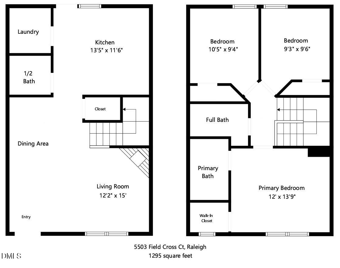 5503 Fieldcross Court Raleigh, NC 27610 - Photo 27 of 27 5503 Fieldcross Ct Sketch