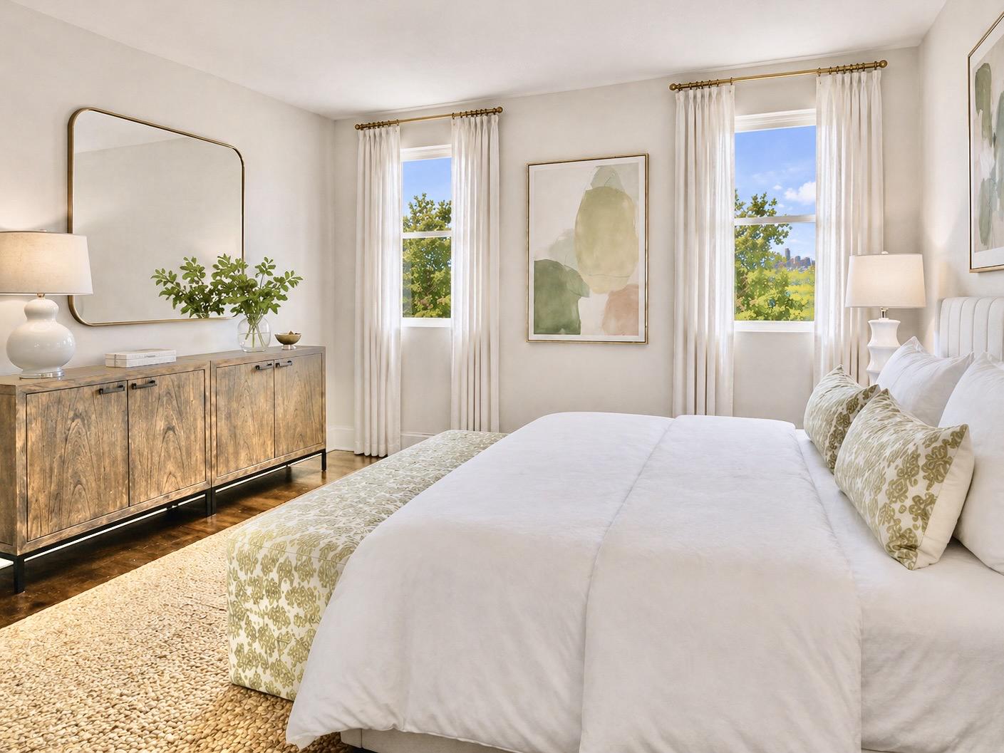 1627 Montello Avenue Northeast Washington, DC 20002 - Photo 12 of 15 a spacious bedroom with a bed and a window