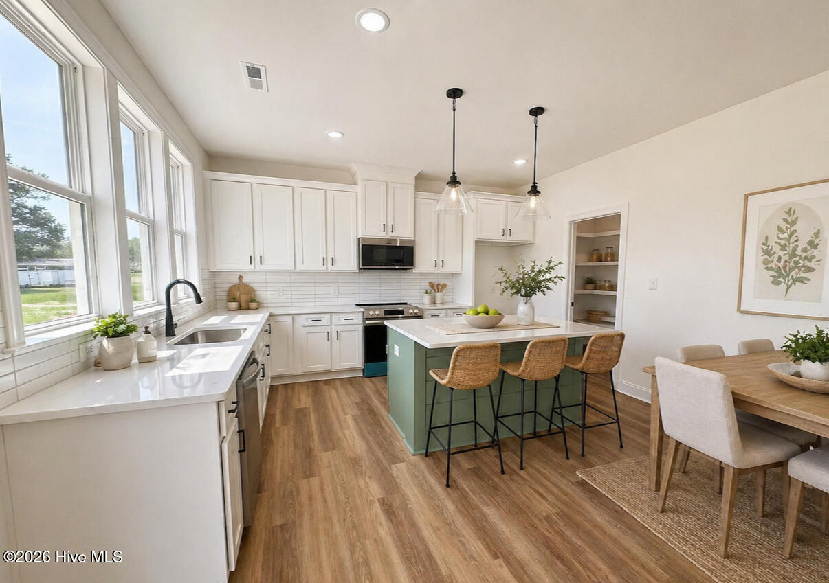 4142 Dixon Road Grimesland, NC 27837 - Photo 11 of 41 virtually staged kitchen