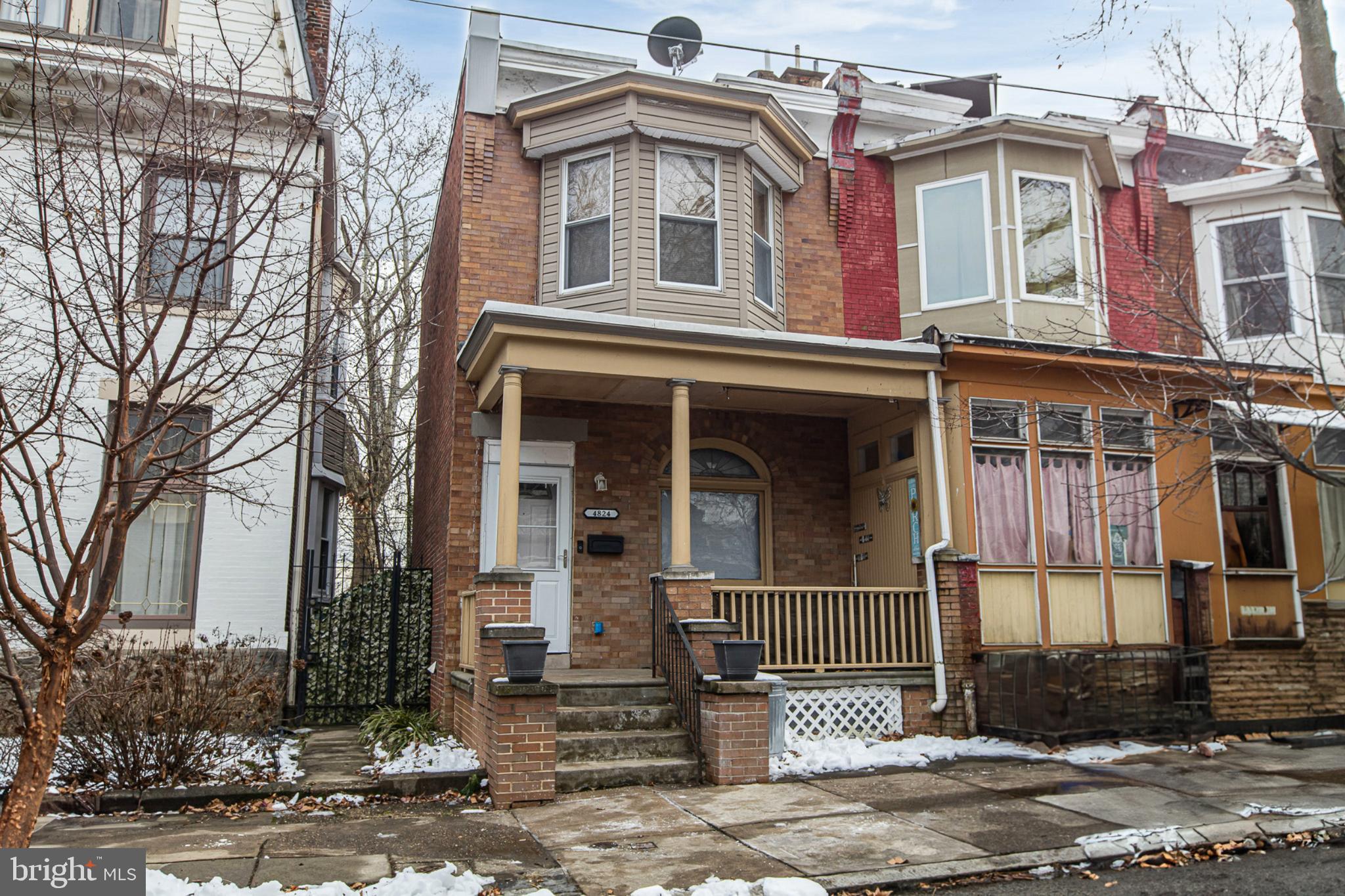 4824 Regent Street Philadelphia, PA 19143 - Photo 2 of 22 Charming brick facade in a cozy neighborhood.