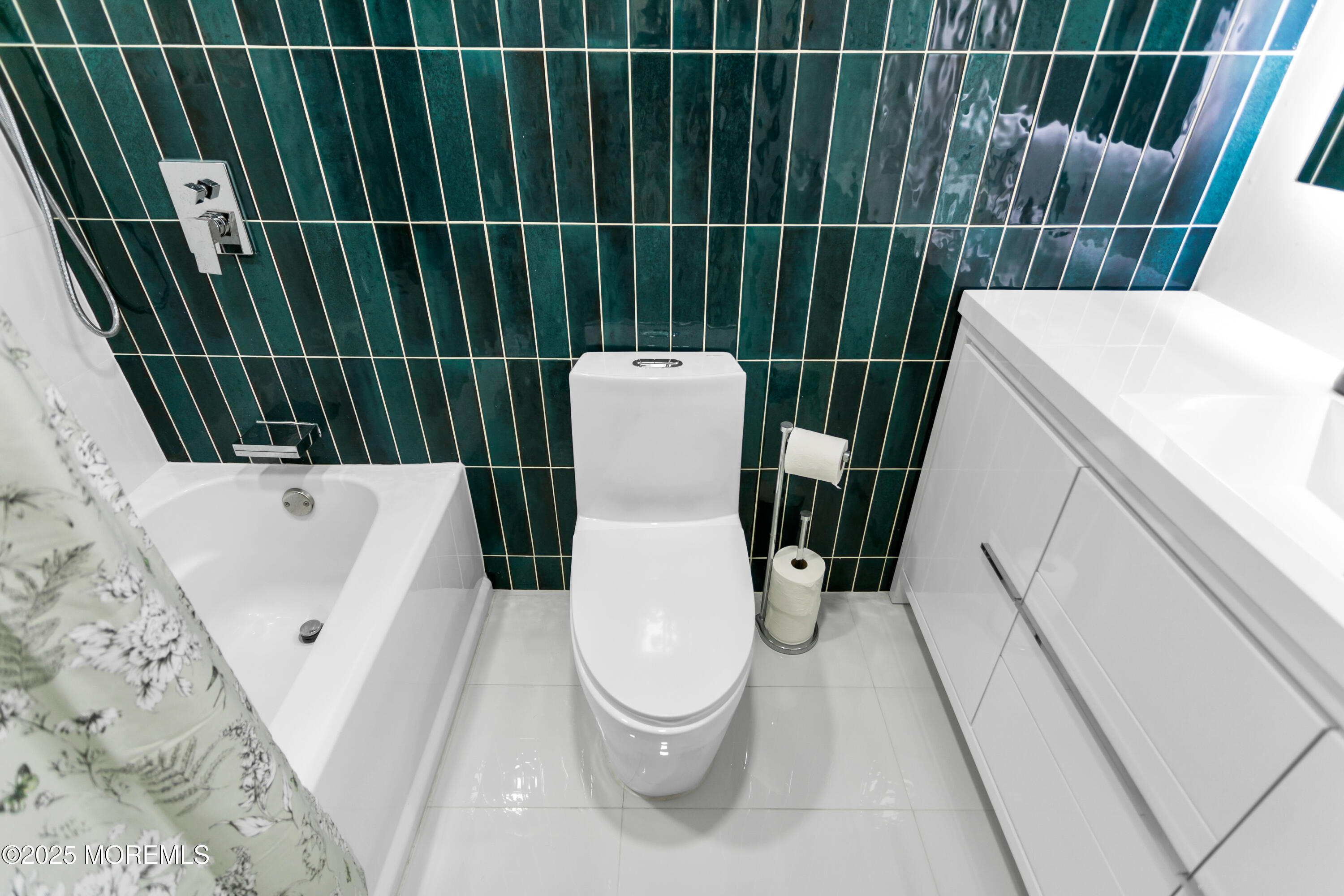 197 Oak Hill Road Red Bank, NJ 07701 - Photo 14 of 26 a bathroom with a toilet and a wooden floor