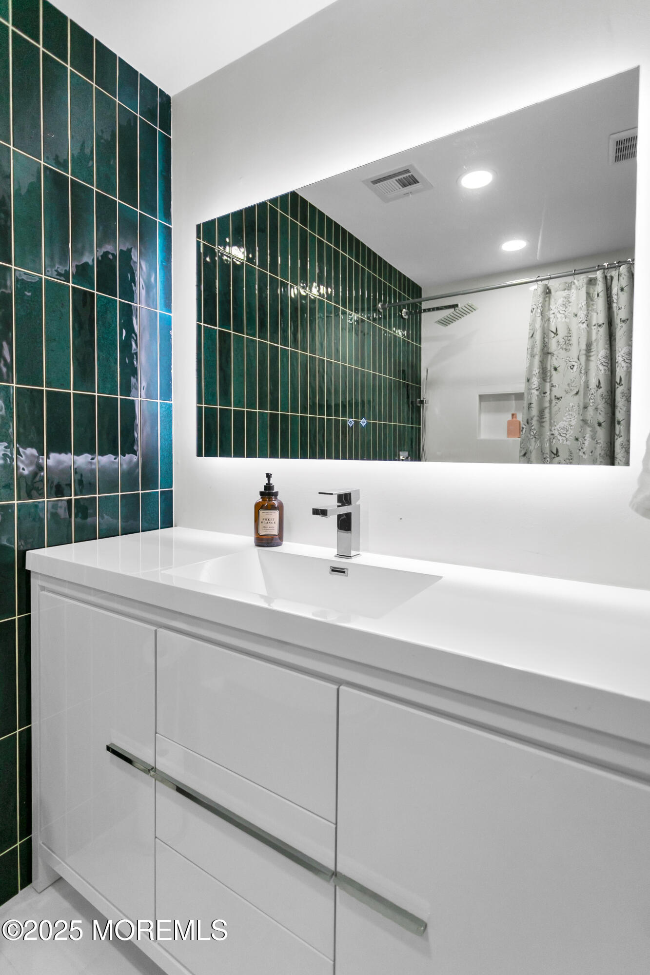 197 Oak Hill Road Red Bank, NJ 07701 - Photo 15 of 26 a view of bathroom with windows and dual sinks