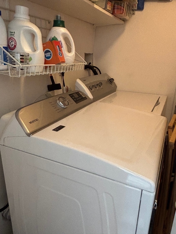 1 Riverview Boulevard, Unit 38 Methuen, MA 01844 - Photo 30 of 41 a utility room with dryer and washer