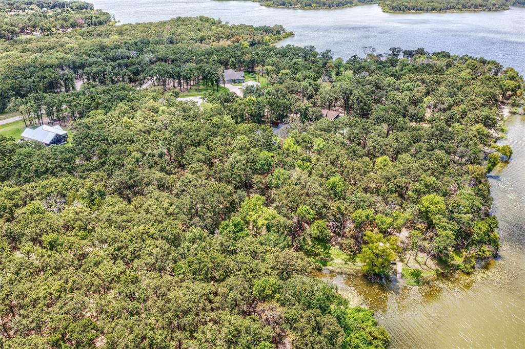 Lot 68 Anchor Point Quinlan, TX 75474 - Photo 6 of 16 Aerial view of a nearby body of water and a forest