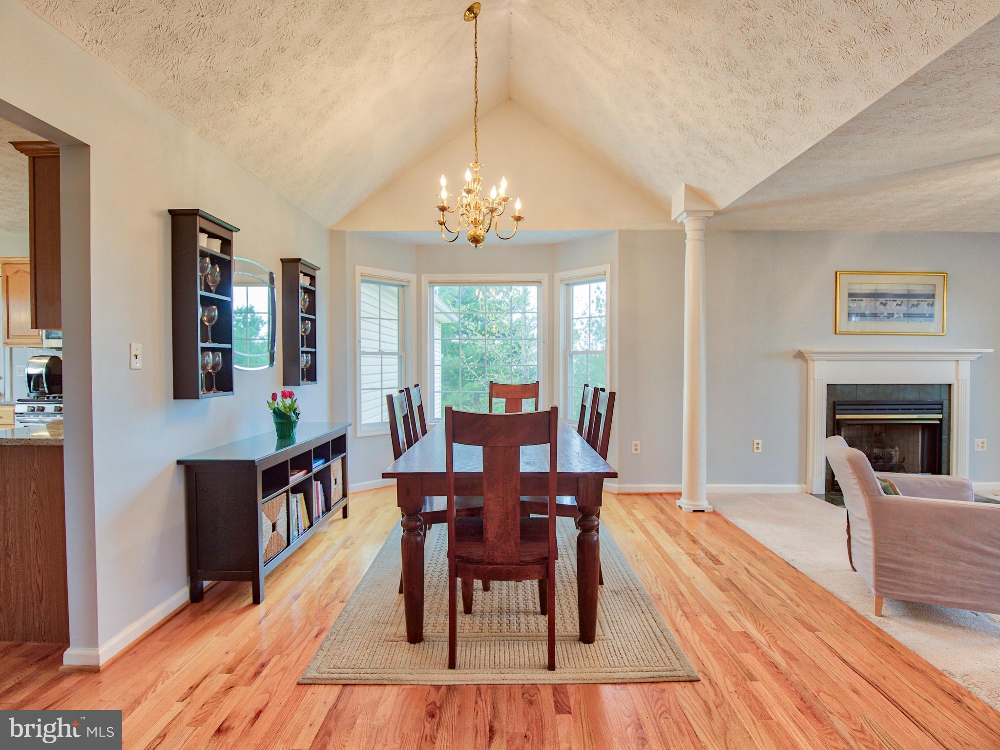 3653 Shepherds Mill Road Berryville, VA 22611 - Photo 14 of 40 Vaulted dining room with wood flooring