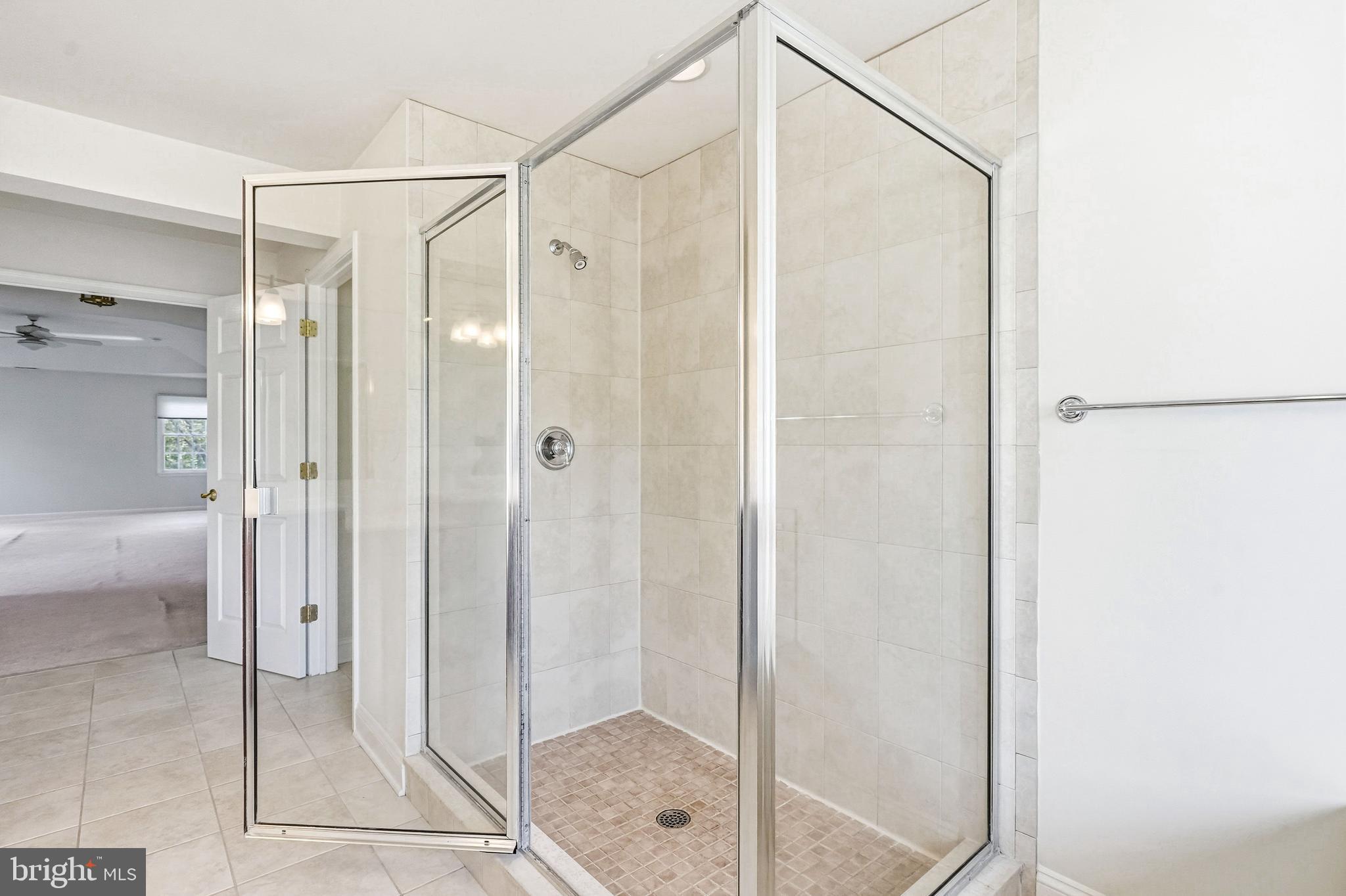 950 Borton Landing Road Moorestown, NJ 08057 - Photo 43 of 53 a bathroom with a glass shower door