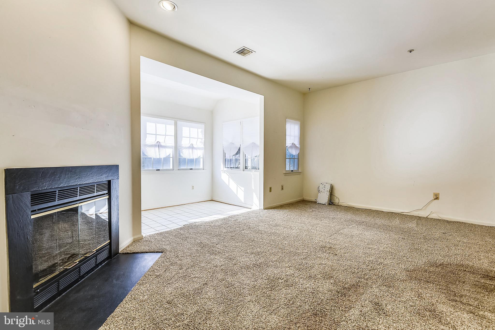 2704 Summerview Way, Unit 103 Annapolis, MD 21401 - Photo 4 of 41 Living Room with Wood burnng Fireplace