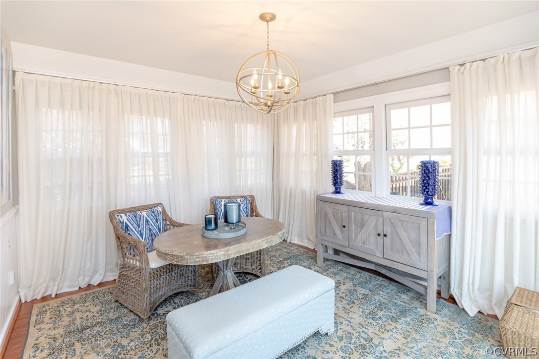 227 Gun Club Road Richmond, VA 23221 - Photo 13 of 34 The sunroom features windows all around with sheer