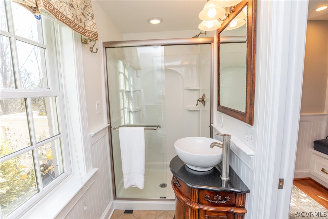 227 Gun Club Road Richmond, VA 23221 - Photo 18 of 34 The lower level has a full bath with tile floor, w