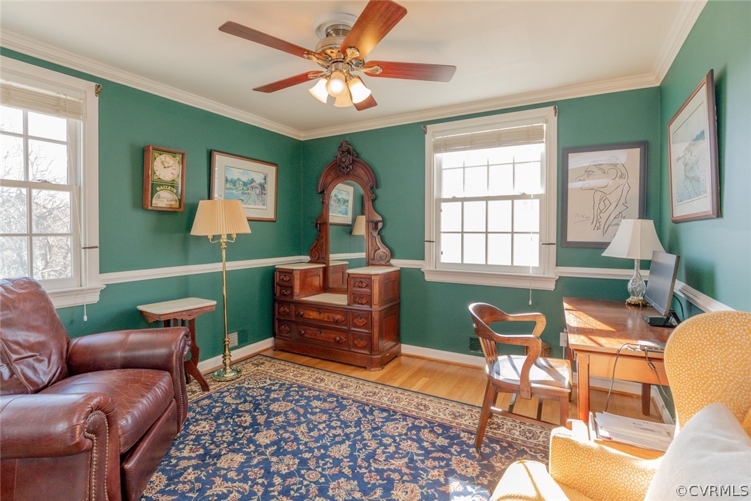 227 Gun Club Road Richmond, VA 23221 - Photo 24 of 34 Bedroom Three on the second level features crown m