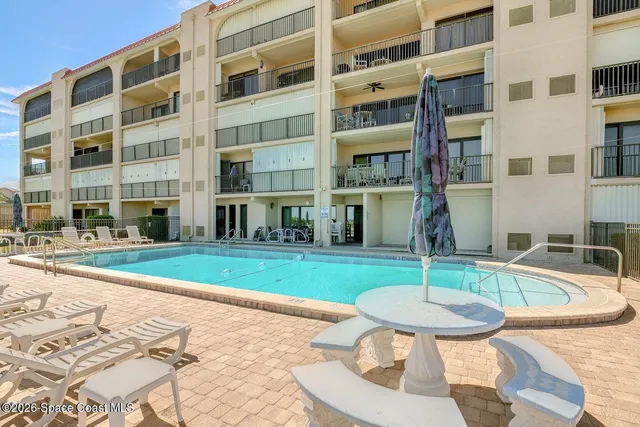 a view of an ocean and beach