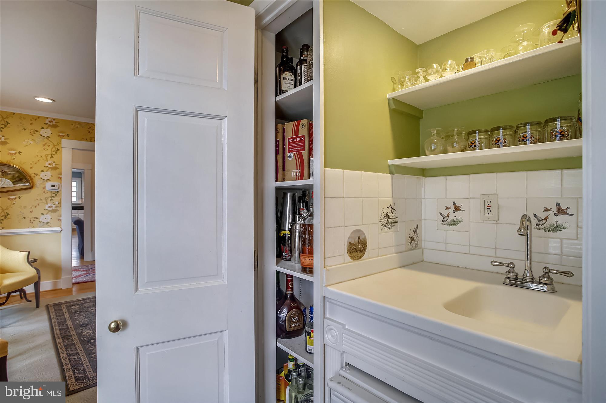 1307 Berwick Road Baltimore, MD 21204 - Photo 21 of 59 Wet bar from dining room to den