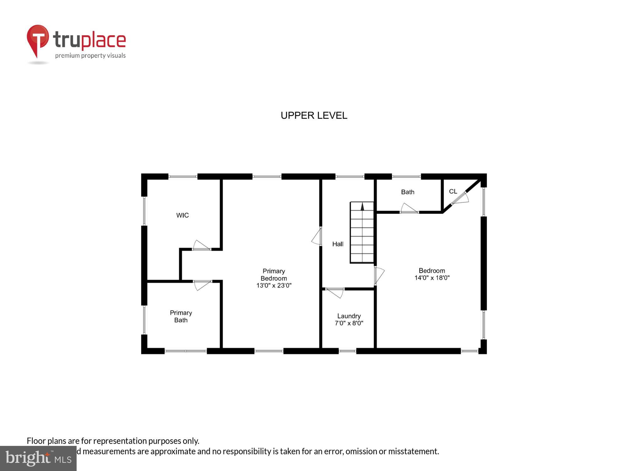 1307 Berwick Road Baltimore, MD 21204 - Photo 58 of 59 Second level floorplan