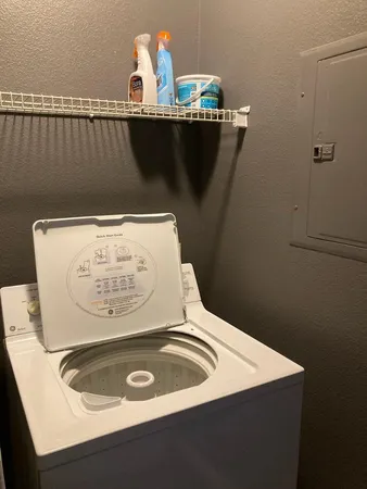 a close view of sink