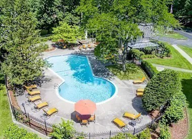 85 Commons Drive, Unit 210 Shrewsbury, MA 01545 - Photo 13 of 15 an aerial view of a house with outdoor space